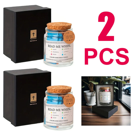 Bible Verse Jar Scripture Prayer Bottle Hope Bible Verse Jar Decoration Emotional Support Scripture Prayer Christian Gifts