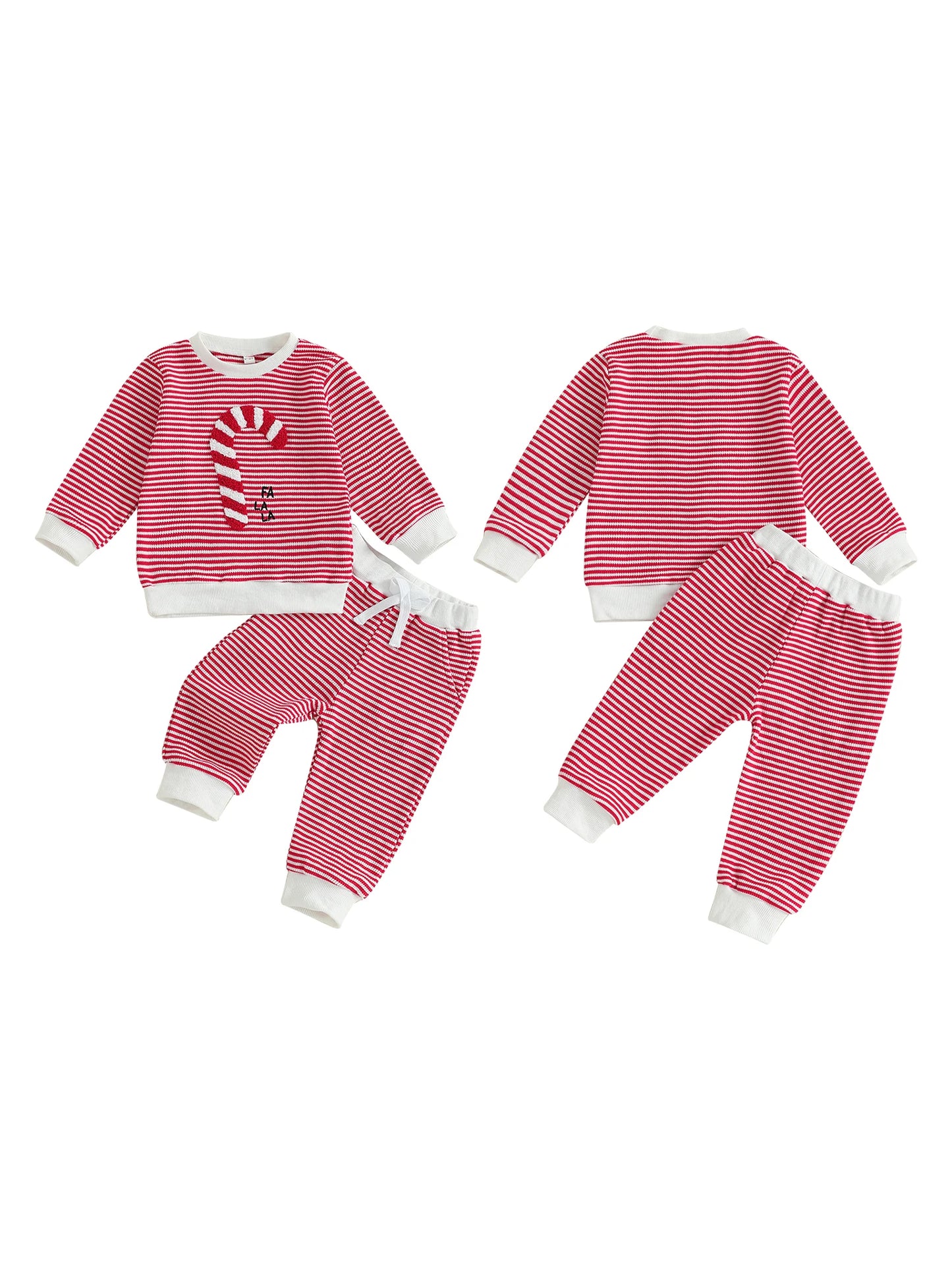 Baby Girls Christmas Outfits Reindeer Print Ruffle Top and Leggings 2Pcs Clothes Set with Bow Headband for Toddler Kids